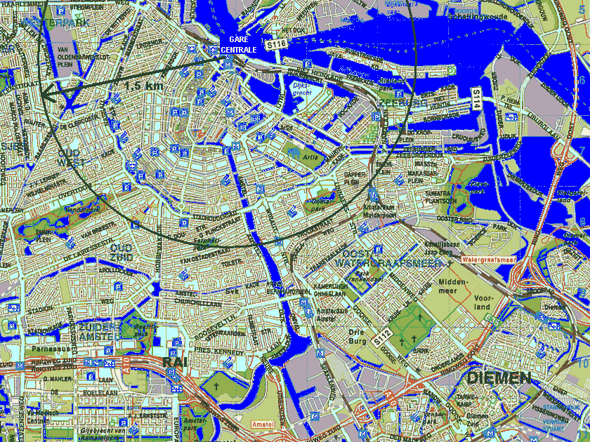Plan d'ensemble de la ville