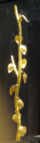 branche en or