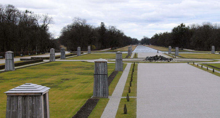 Le parc, vers la campagne