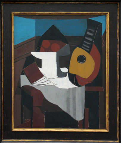 Livre fruits et mandoline - Picasso