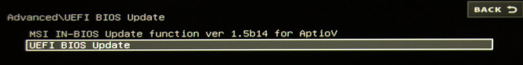 Ecran 5 UEFI
