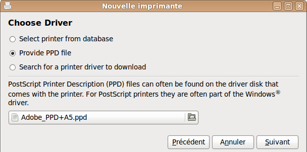 Nouvelle imprimante step NG4