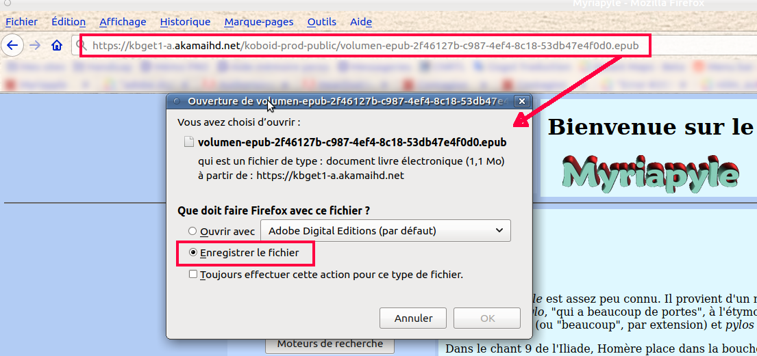 Téléchargement du livre